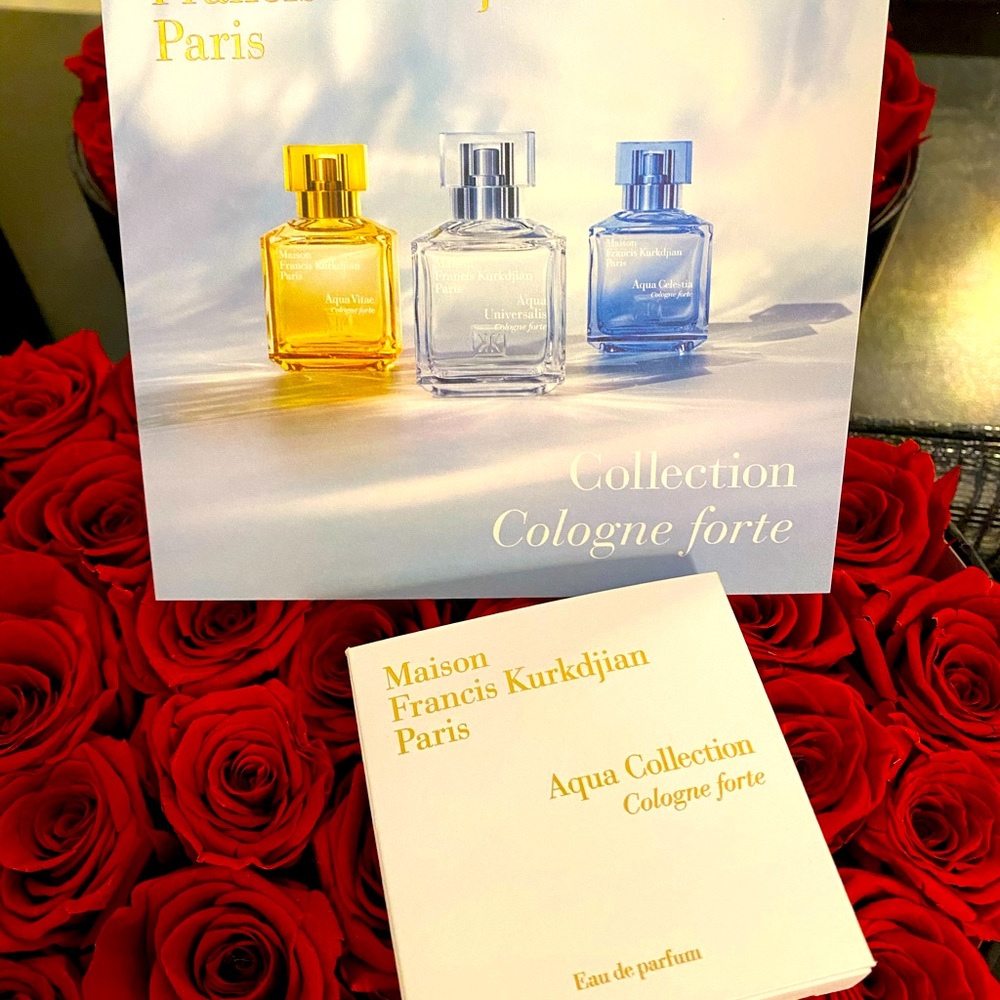 Maison francis kurkdjian Aqua samples NEW RELEASE